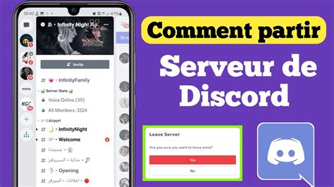 quitter un serveur discord sans notification|Comment quitter un serveur Discord sur PC, Mac ou Web